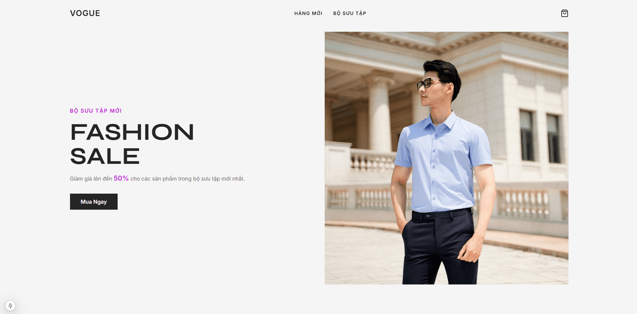 Giao diện sản phẩm 1