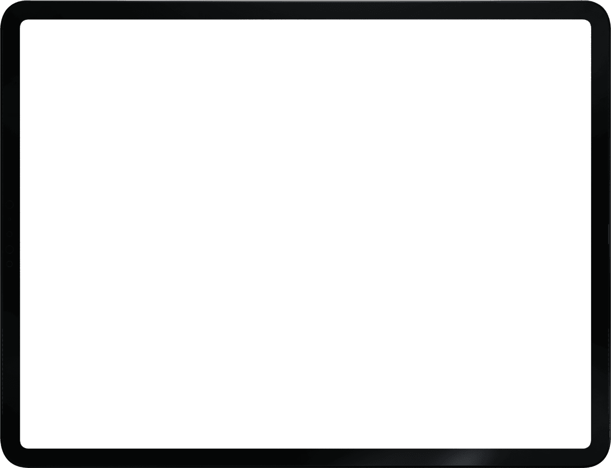 Khung trình diễn giao diện bán hàng trên máy tính bảng