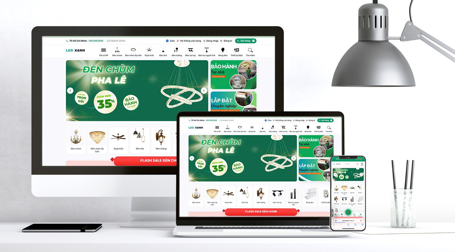 Điểm hiệu năng và SEO Core Web Vitals cao
